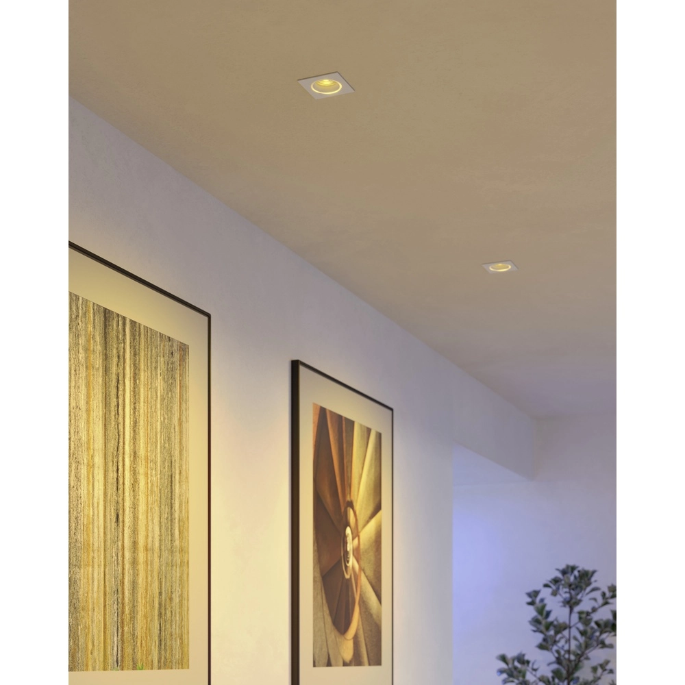 Zigbee-Vertiefungspunkt Carosso-Z Weiß – Quadrat Eglo 9008606259816