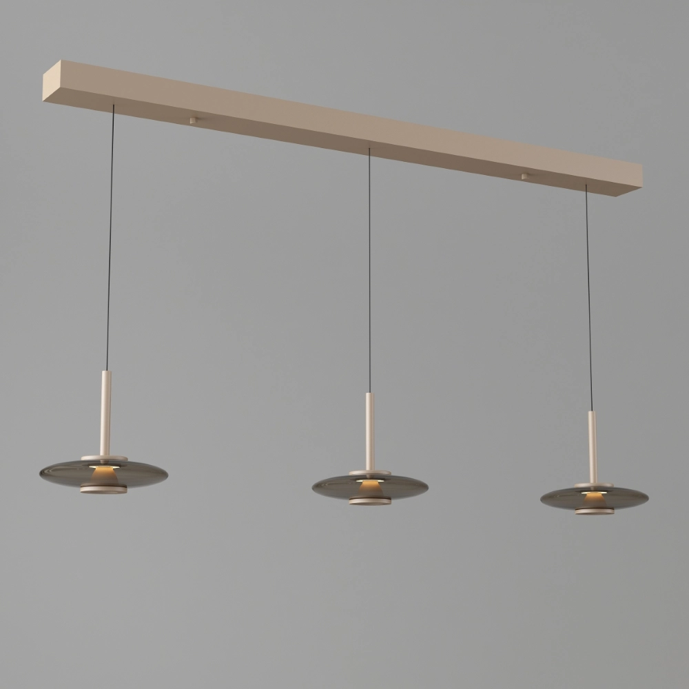 LED-Iesszimmer-Pendellicht Madison Champagner Artdelight 8720701103795
