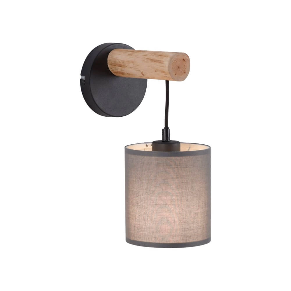 Ländliche Wandlampe Green Tribu Taupe