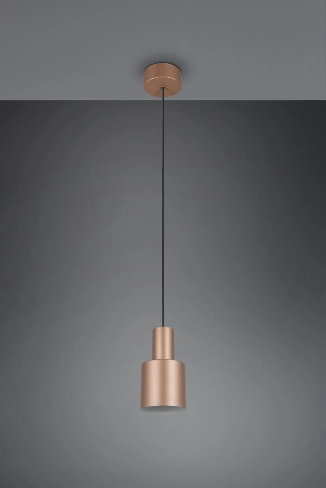 Pendel aus rotem Kupfer Agudo Ø 12cm Trio 4017807613797