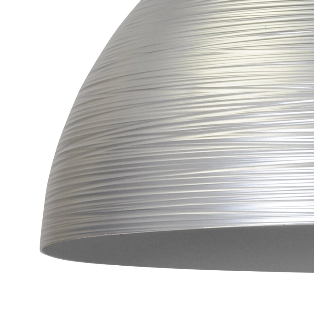 Silbergraue Pendelleuchte Concepto 35 Masterlight 8718121238388