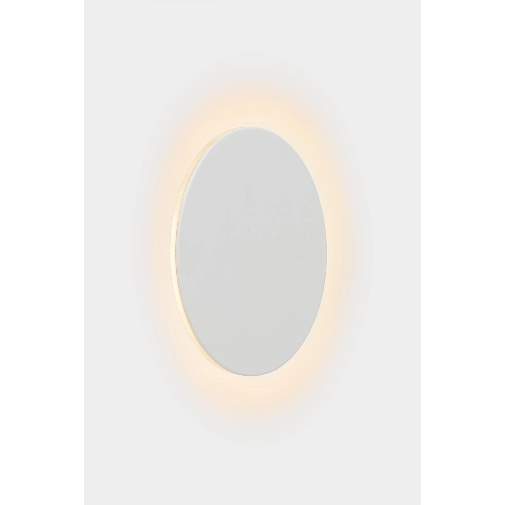 Design-Wandlampe Eklyps Led Ø 15 cm weiß Lucide 5411212460257
