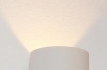 LED Wandscheinwerfer Brody weiß - 7 cm Artdelight 8719831730070