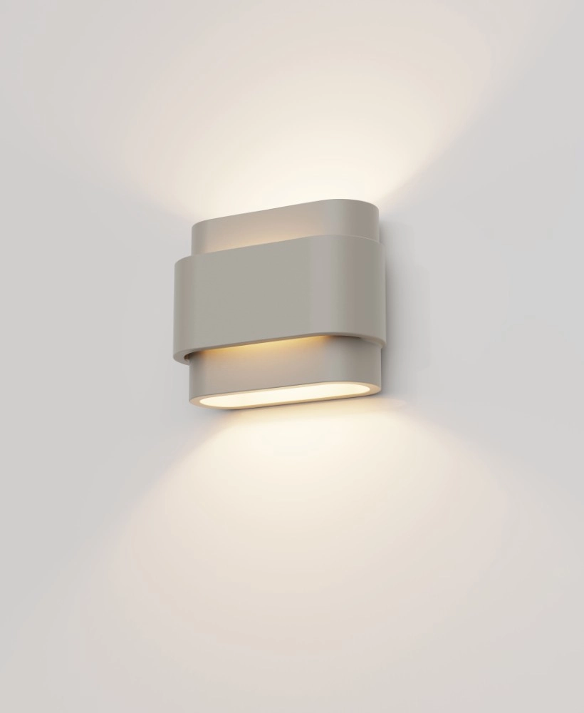 Einzigartige Wandlampe Metz Khaki