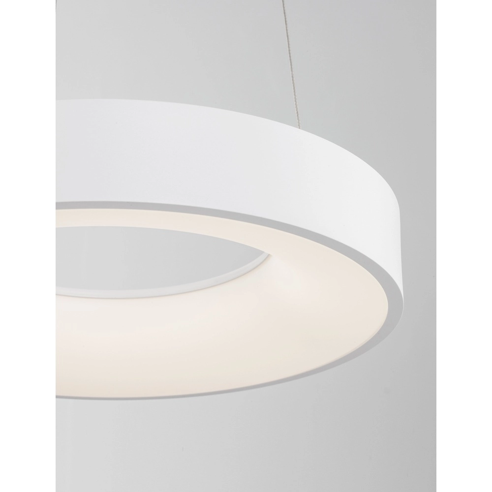Pendelleuchte Rando Thin weiß Ø 38cm Lyora 5212017420145