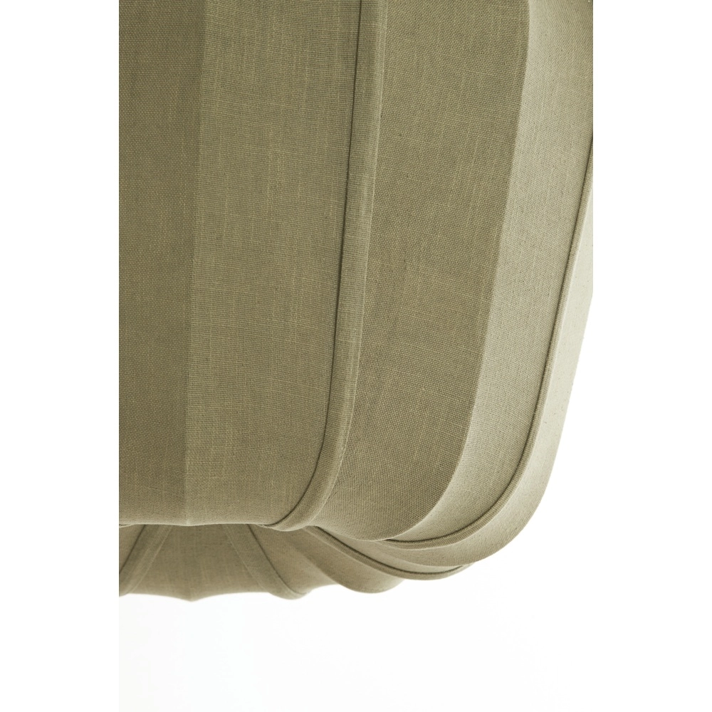 Japandi-Pendellampe Zubedo Ø 40cm – olivgrün Light & Living 8717807835873