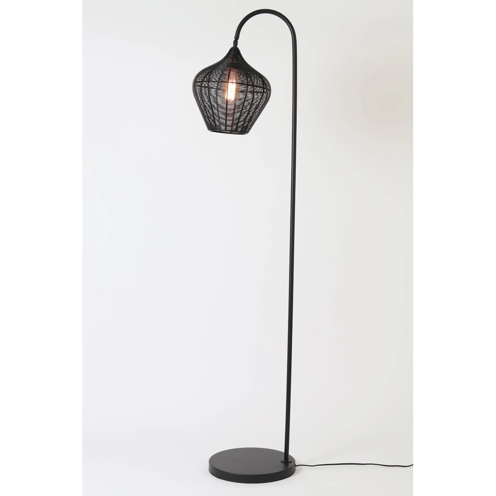 Stehlampe Alvaro Schwarz Light & Living 8717807602635