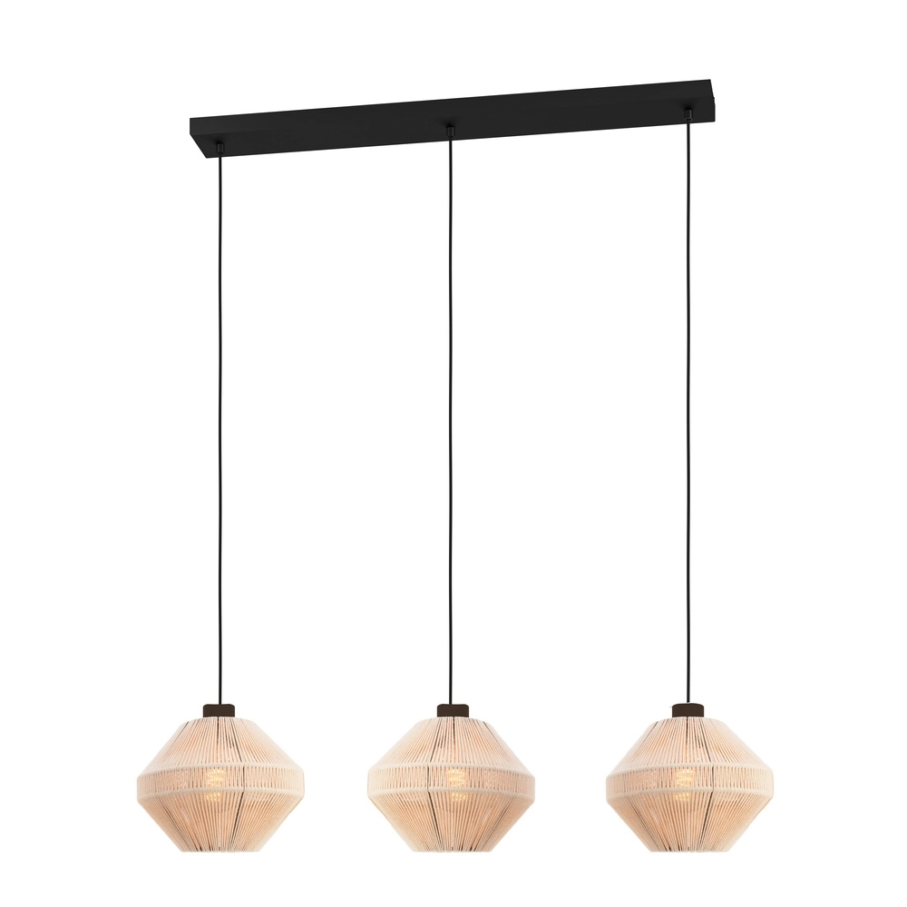 Seilpendellicht Midsumer 3x Ø 22 cm