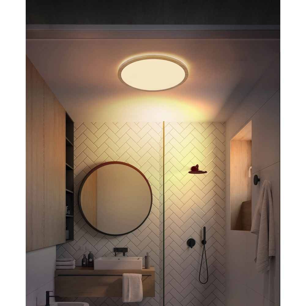 Deckenlicht Sapana Ø 29,4 cm Holz Globo 9007371445424