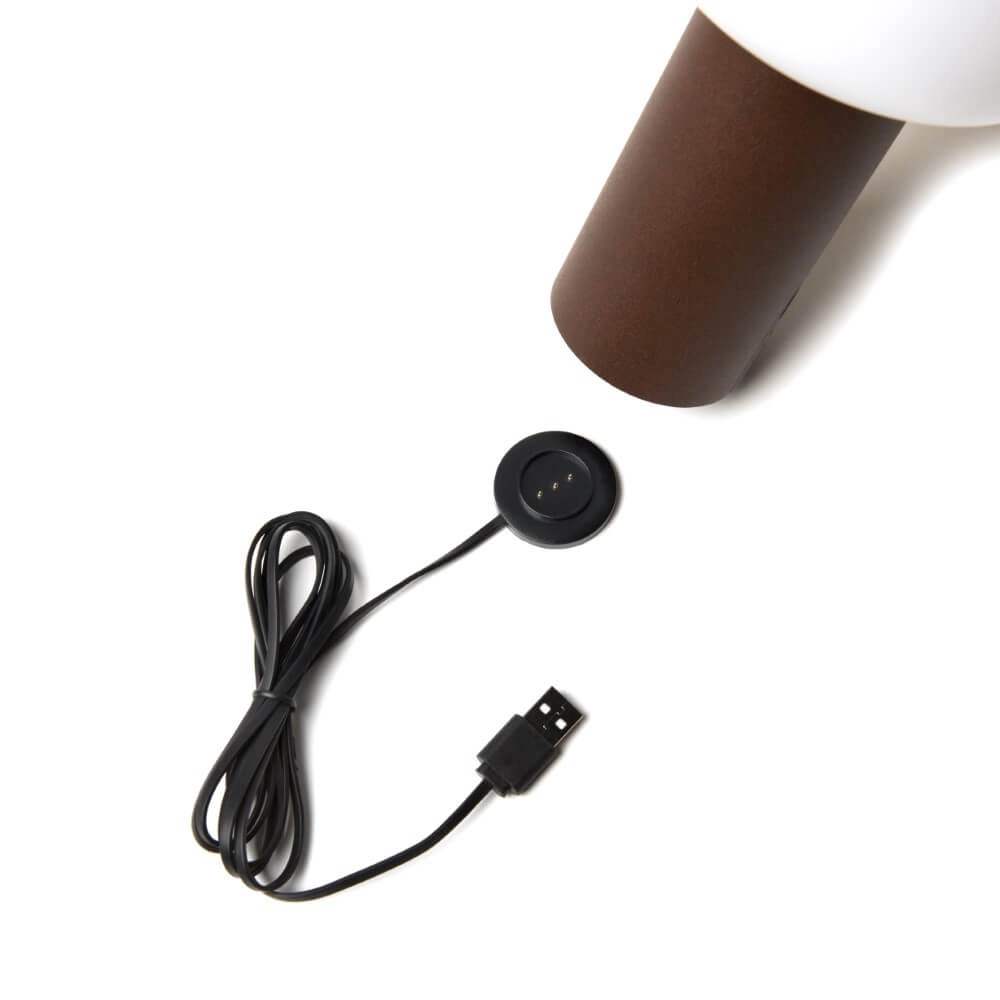 Wiederaufladbare Tischlampe Antibes rostbraun KonstSmide 7318308269726
