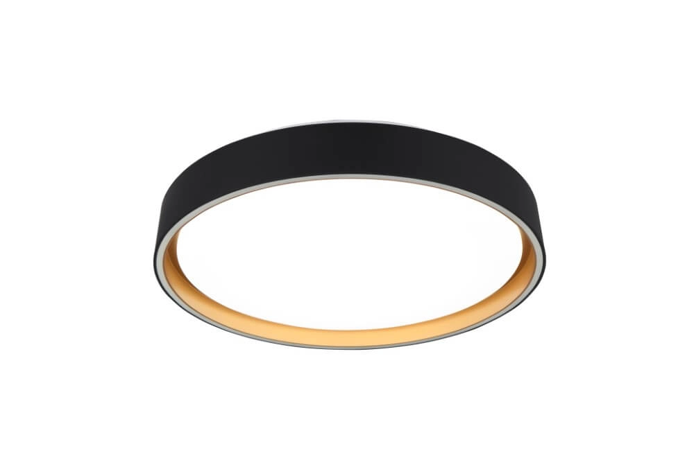 Deckenlampe Felis schwarz mit gold Trio 4017807604030