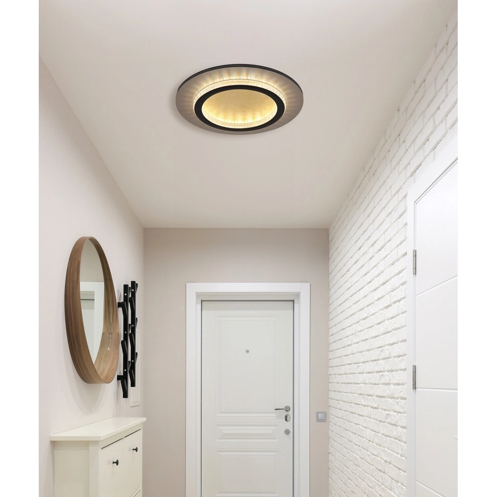 Deckenlampe Jayden schwarze Ø 35 cm Globo 9007371525850