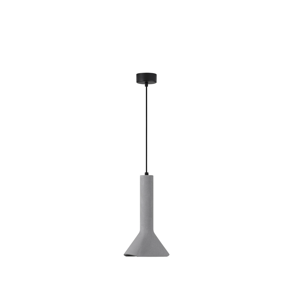 Einzigartige Pendelleuchte Dylan grau Ø 19,5cm Lyora 5212017440372