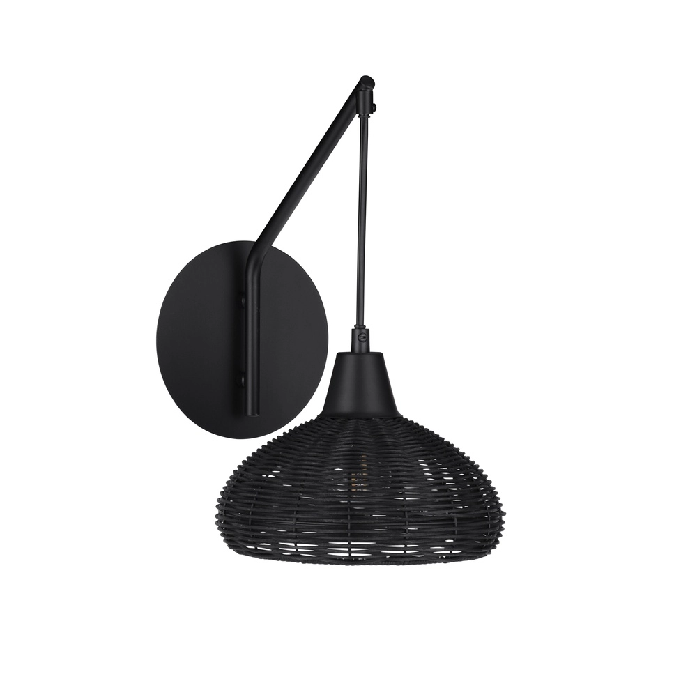 Wandleuchte Fado schwarz Lyora 5212017453020