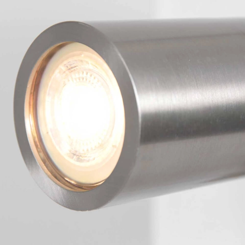 Nachttischlampe aus Edelstahl Upround mit Ladegerät und USB Steinhauer 8712746170443