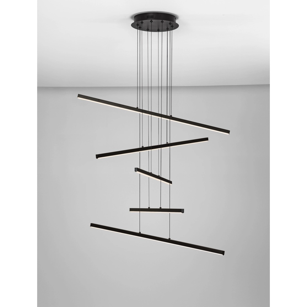 Design-Pendelleuchte Gratta schwarz Lyora 5212017468543