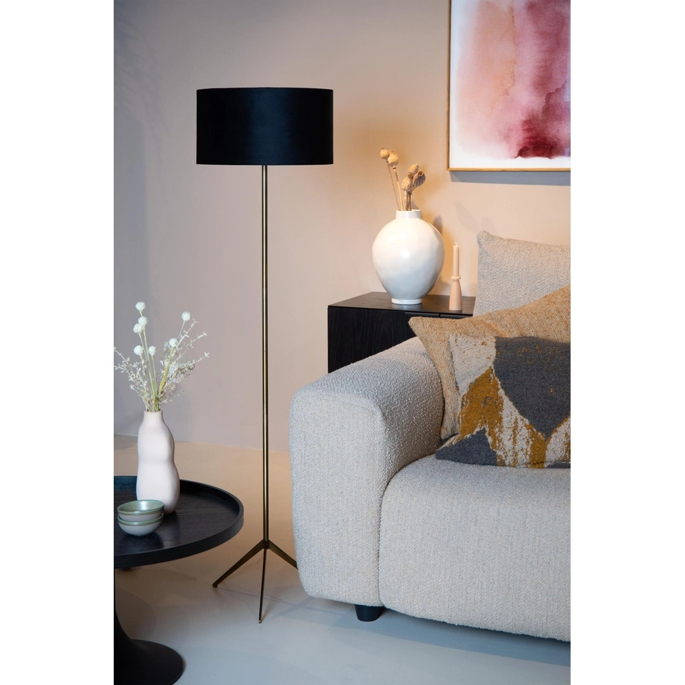 Stehlampe Tondo Gold