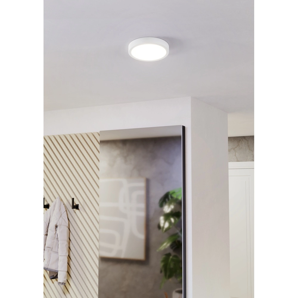LED-Deckenlicht Fueva 6 rund – weiß – Ø 21,1 cm Eglo 9008606330157