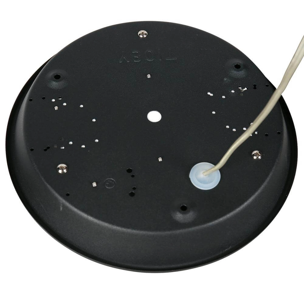 Schlanke Pendelleuchte Ringlux schwarz Ø 60cm Steinhauer 8712746171976