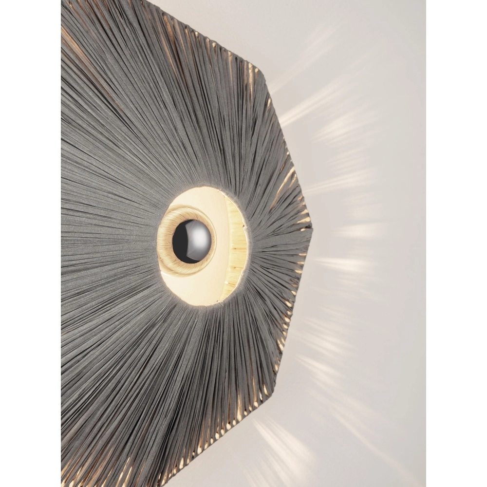 Wandlampe Elvio graue Ø 45cm Lyora 5212017493897