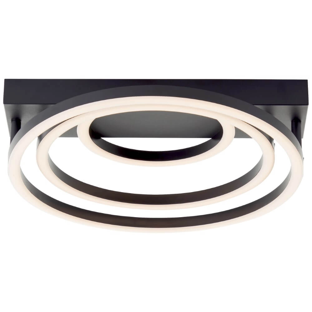 Dimmbare Deckenleuchte Pedley Schwarz Brilliant 4004353442094