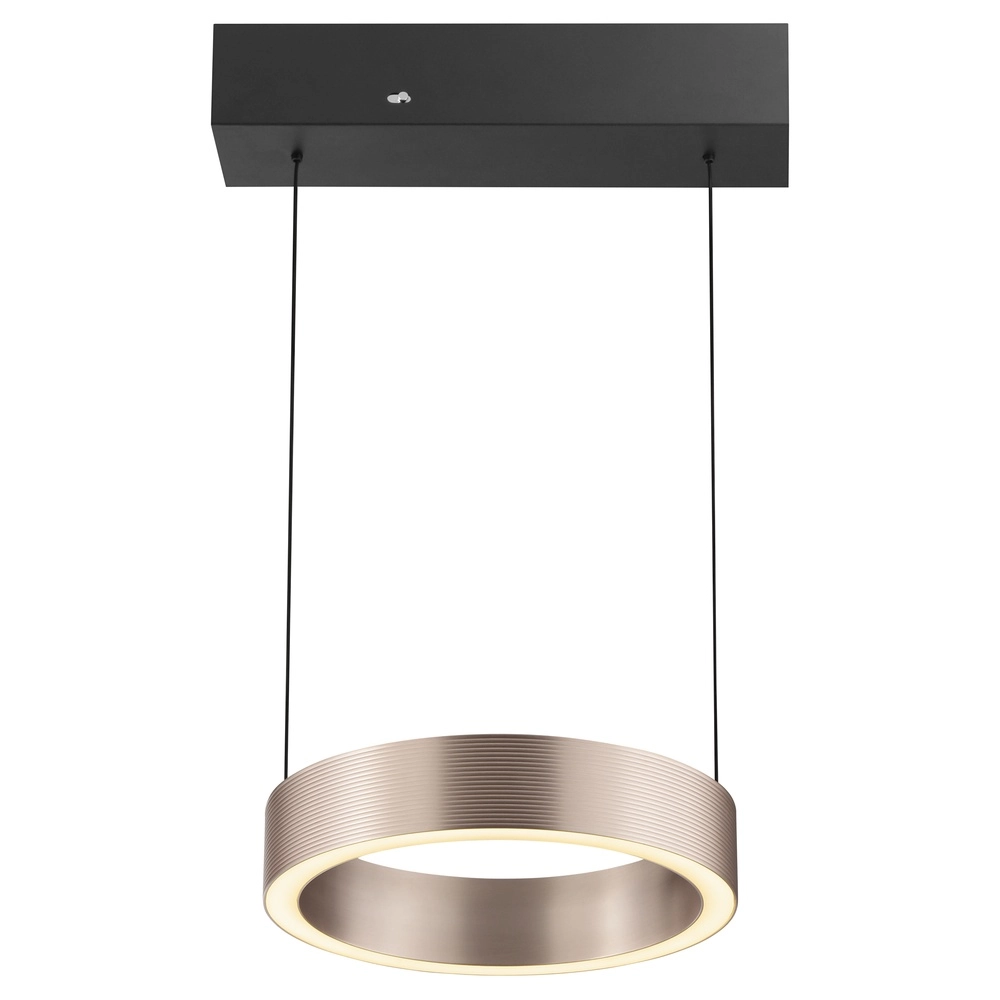 Design-Pendellampe Axion Schwarz mit Braun Brilliant 4004353477188