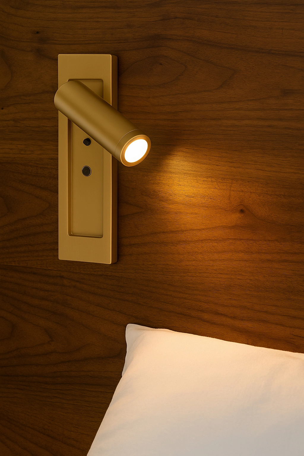 Nachttischlampe Marylebone Eingebautes Gold Lyora 5053423311906