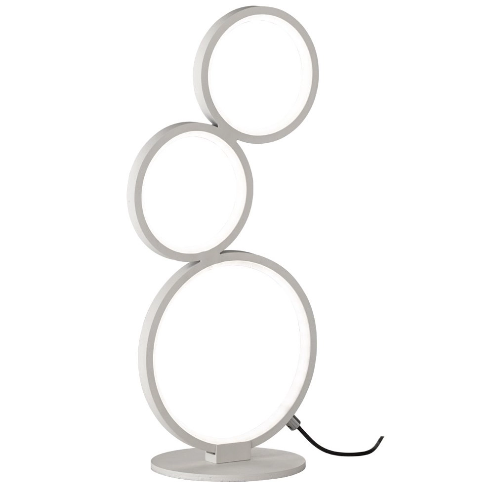 Tischlampe Rondo weiß Trio 4017807423792