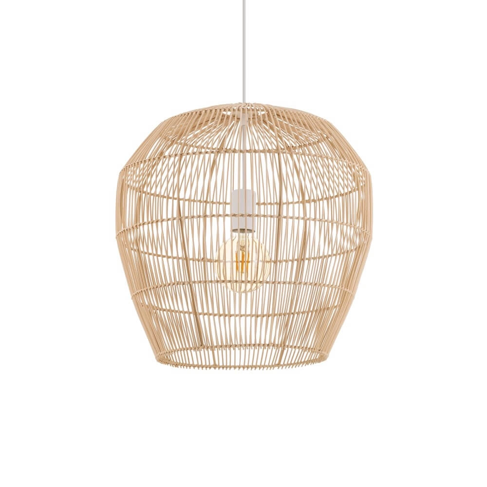 Rattan Pendelleuchte Haiti S Ø 43cm Lyora 5903139111638