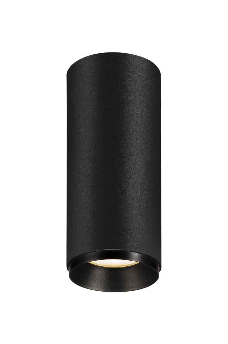 Aufbauspot Numinos S Dali Zylinder schwarz 3000K - 24gr SLV 4024163245685