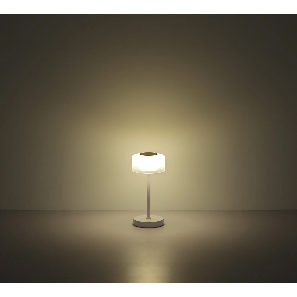 Design-Tischlampe Belinda Weiß Globo 9007371531301