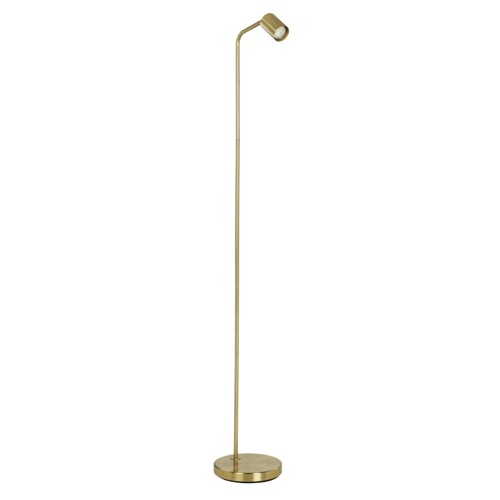 Goldene Stehleuchte Rigomagno Entwurf