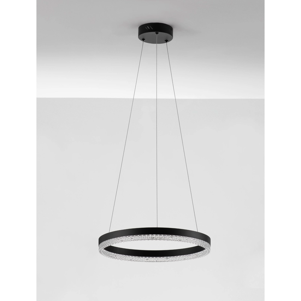 Pendelleuchte Adria schwarz Ø 40cm Lyora 5212017443762