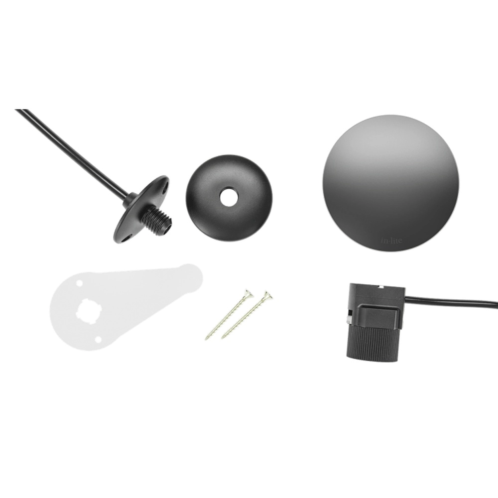 12-Volt-Wandlampe Sway Wall perlgrau In-lite 8717051004902