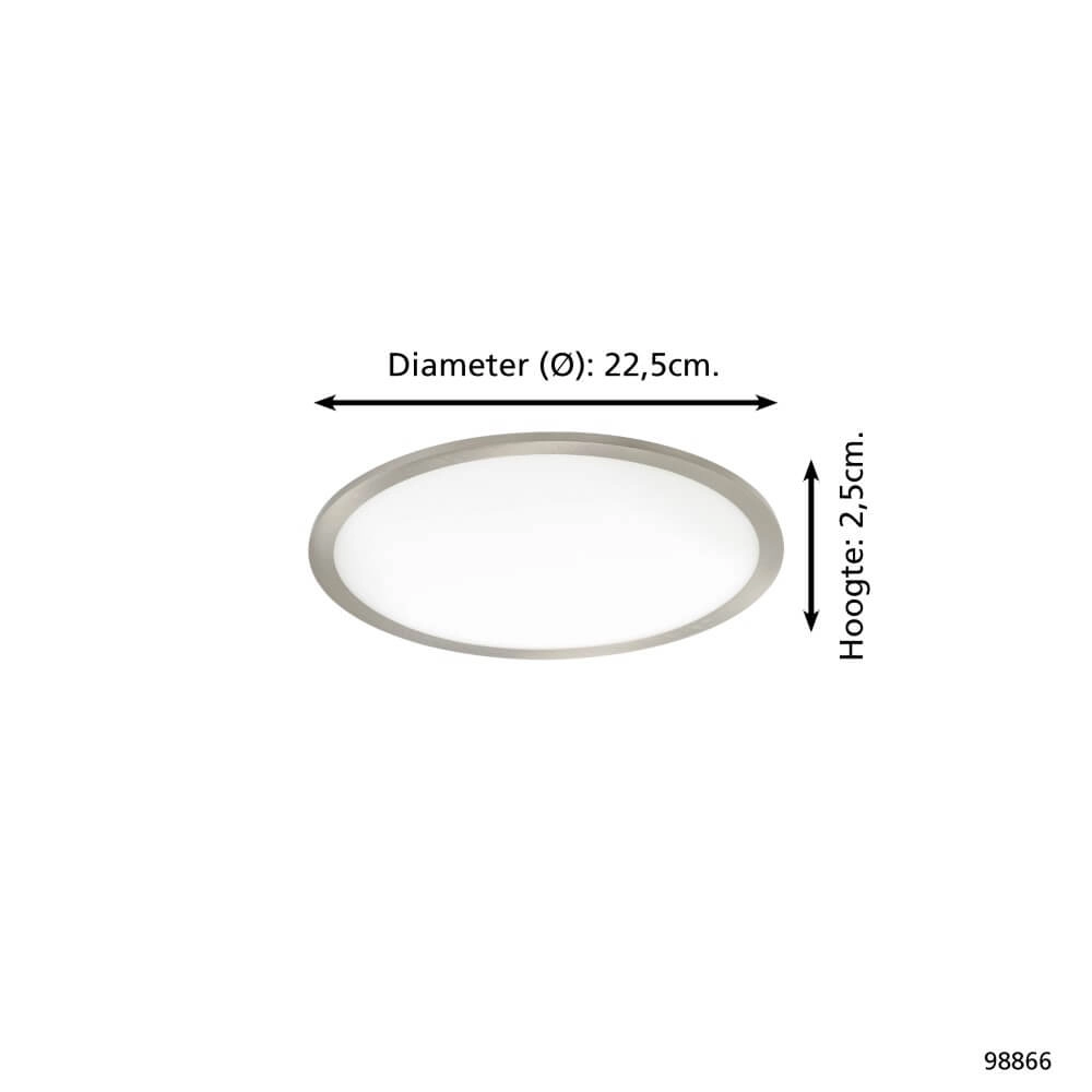 Einbauleuchte Fueva Flex Edelstahl 3000K Eglo 9002759988661