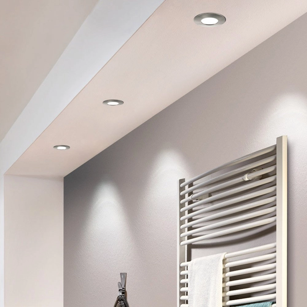 LED-Spot Pineda 1x4,9w - 3000K - 7,8cm Nickel matt Eglo 9002759958190
