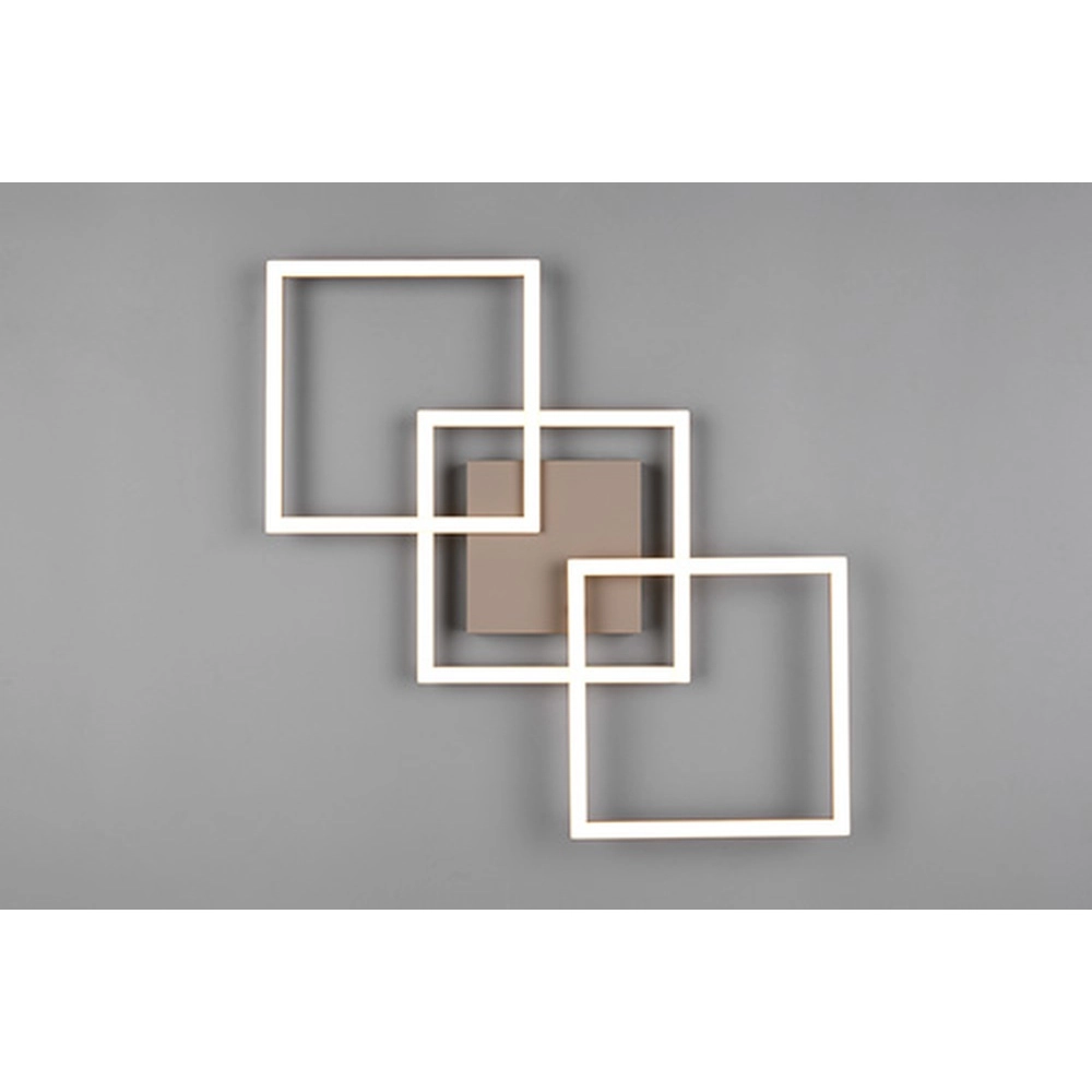 Moderne Deckenlampe Trail 74,5 cm sandbraun Trio 4017807714180