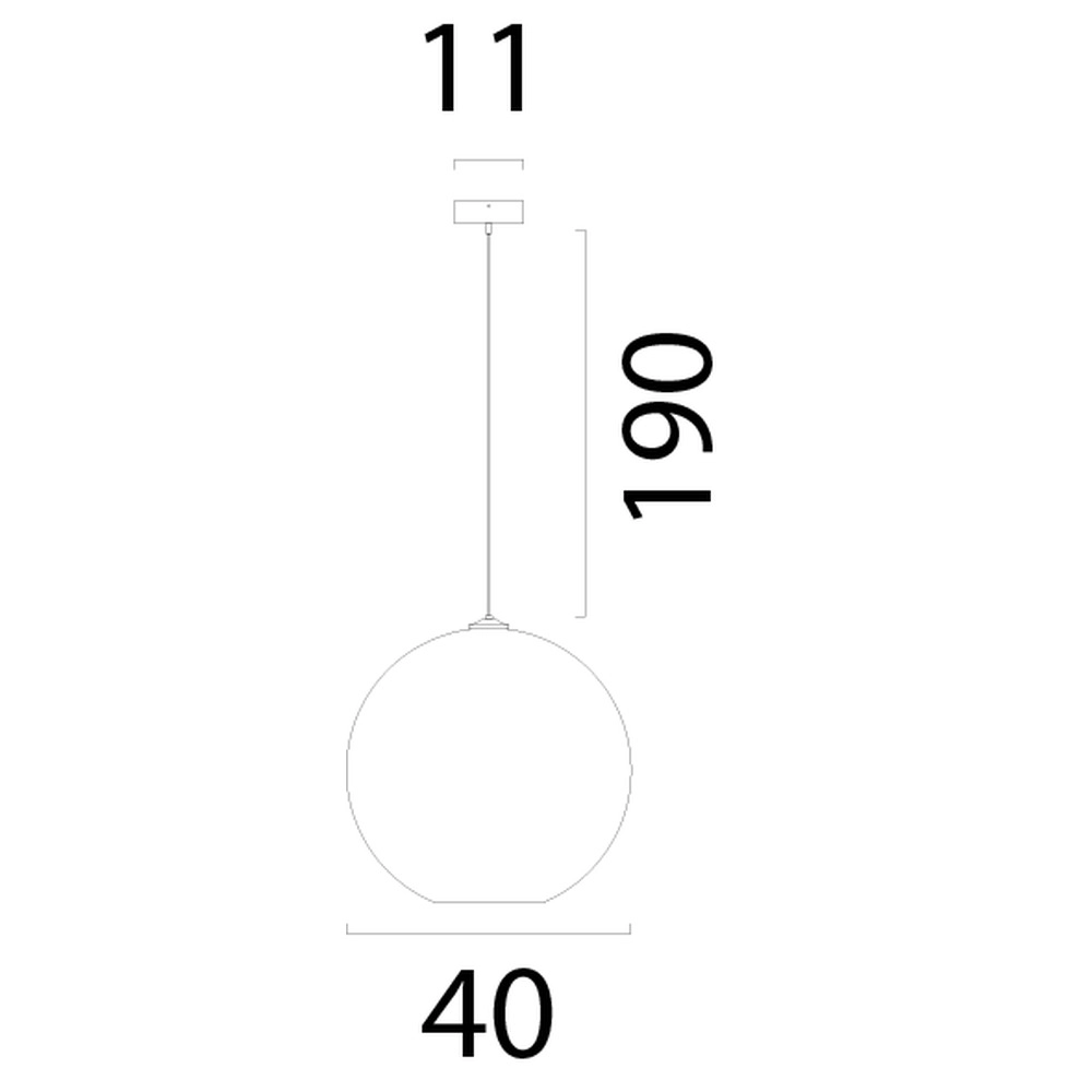 Pendellampe Corda Rattan Ø 40cm Masterlight 8718121322377