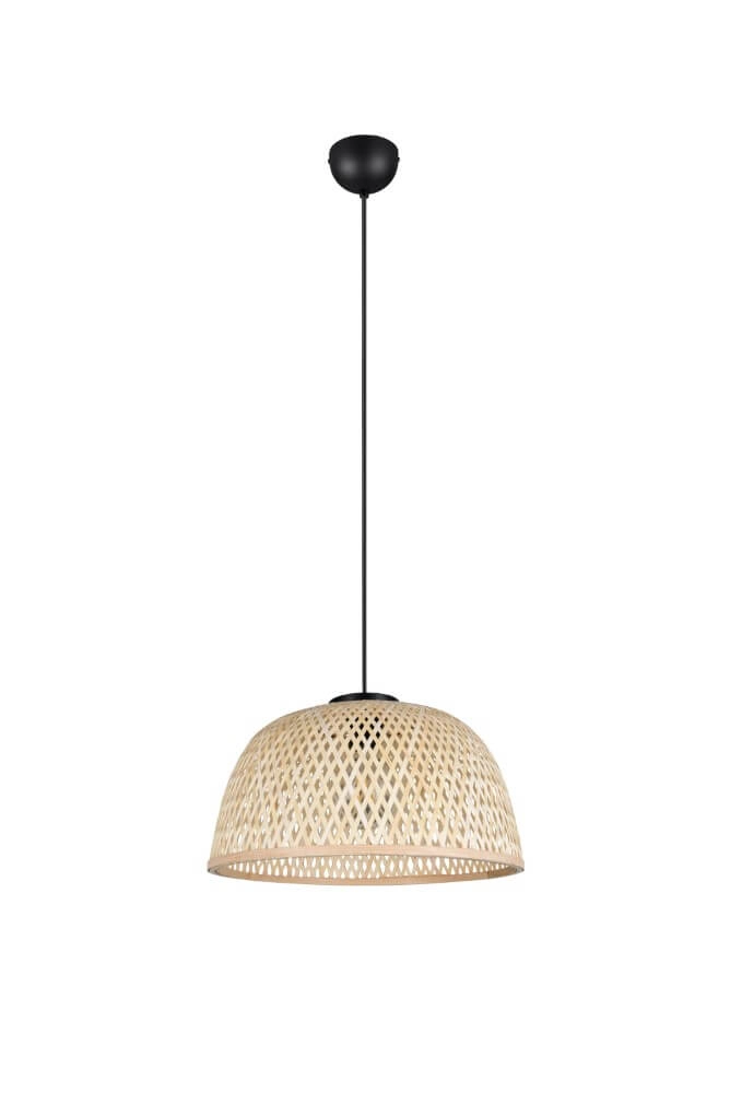 Cremefarbene Pendelleuchte Laurent Ø 40cm Trio 4017807637601