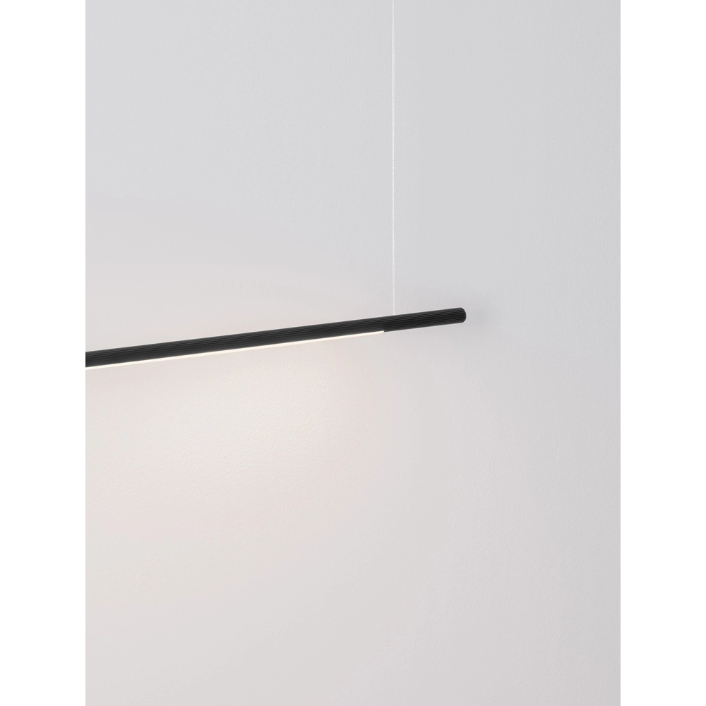 Schlanke Pendelleuchte Brillia schwarz 120cm Lyora 5212017473776