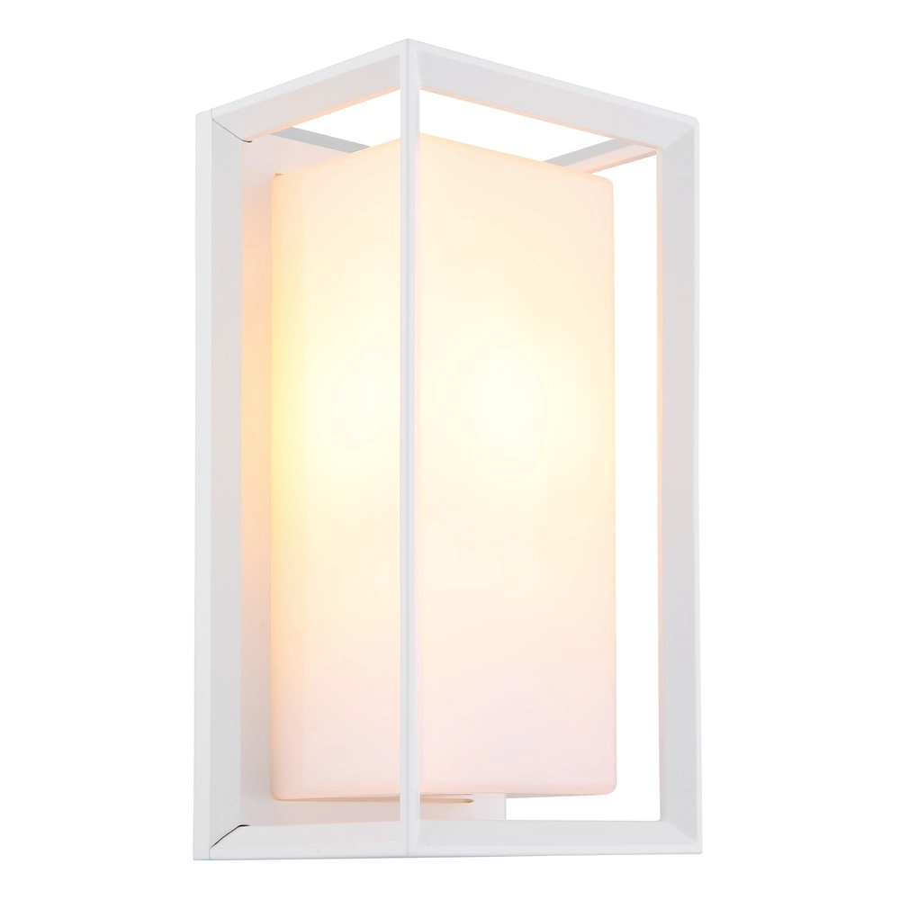Außenwandlampe Logana Weiß