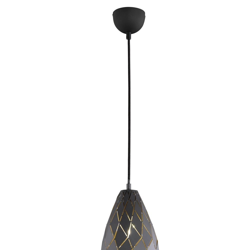 Pendelleuchte Onyx Shuttle -Anthrazit Trio 4017807390322