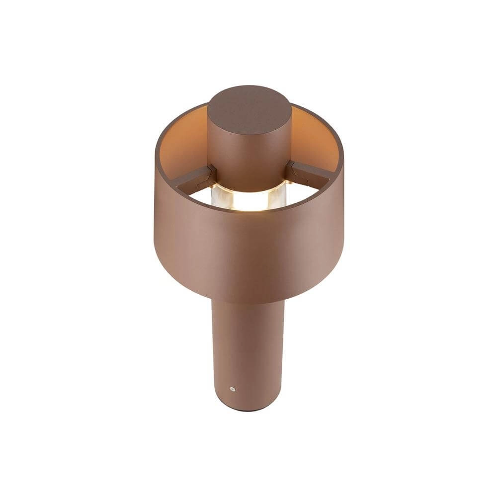 Design-Gartenleuchte Photoni Cyl Pole 45 Rostbraun 45cm SLV 4024163295307