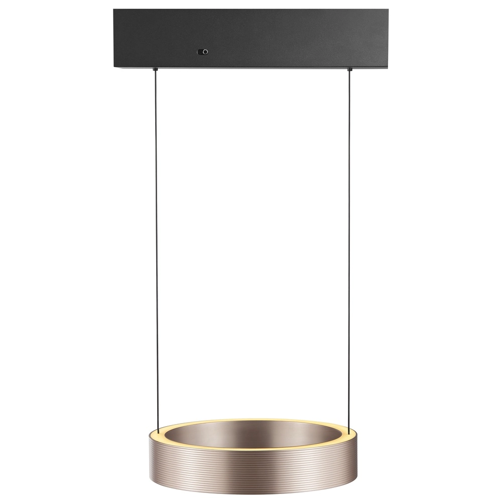 Design-Pendellampe Axion Schwarz mit Braun Brilliant 4004353477188