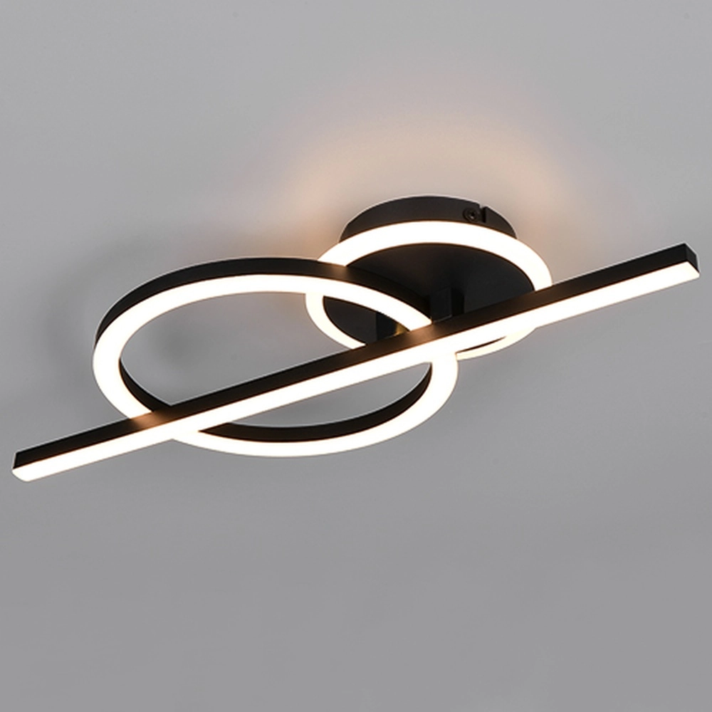 Deckenlampe Welis Modern Black Trio 4017807704433