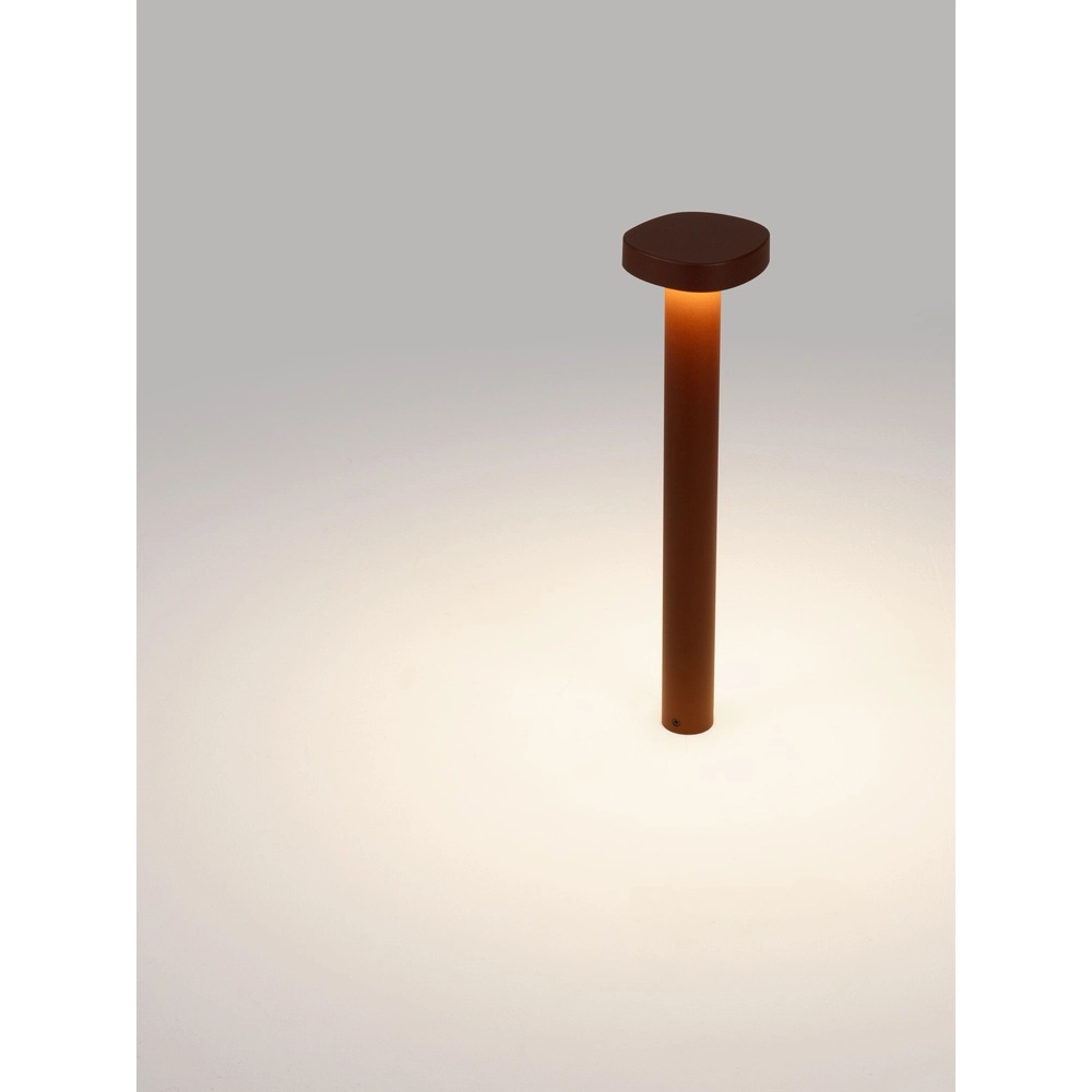 Design-Gartenlampe Balic 50 cm rostbraun Lyora 5212017497178