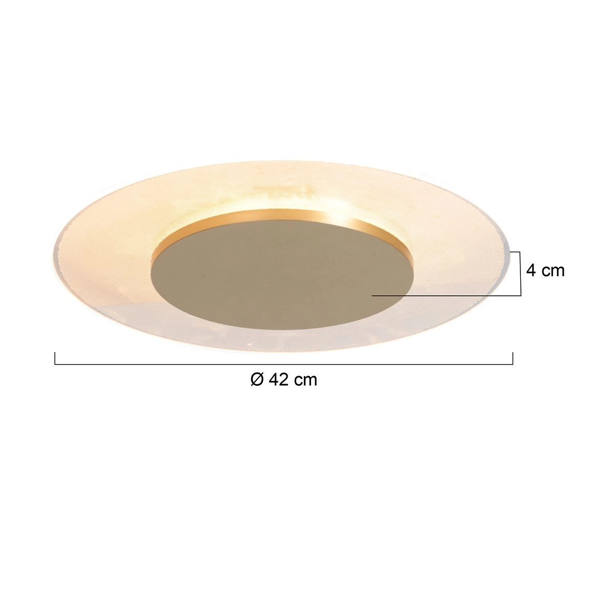 Deckenleuchte Lido Ø 42cm Steinhauer 8712746180152