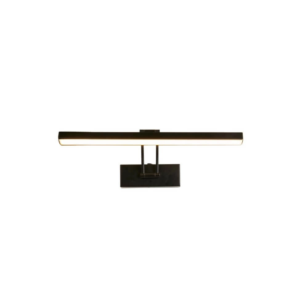 Schwarze Bilderlampe Rhodes 40cm