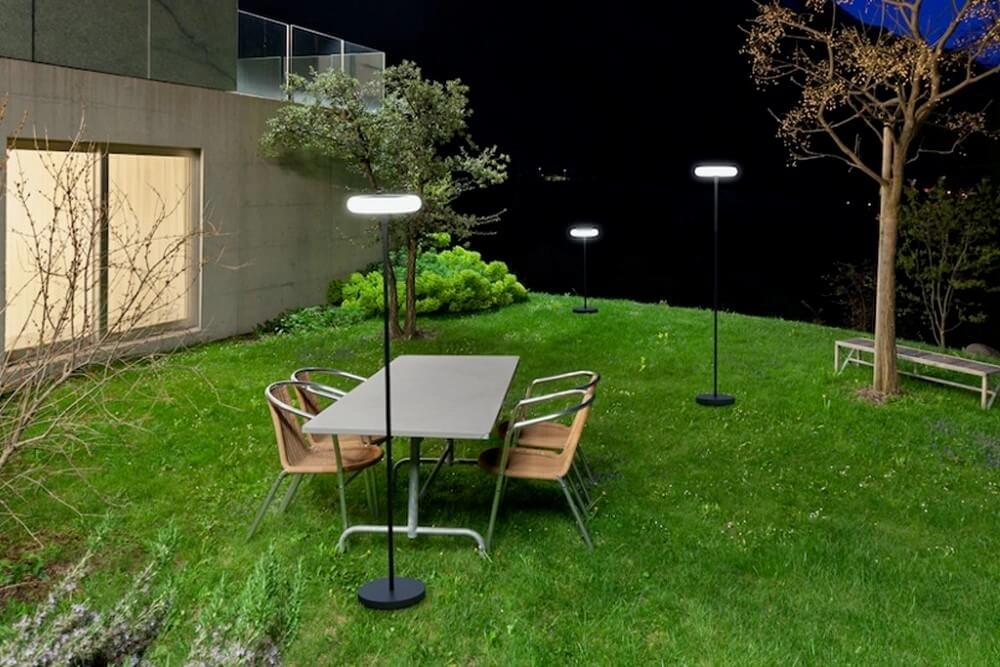 Solar lamp Pops standing black Lutec 6939412089157