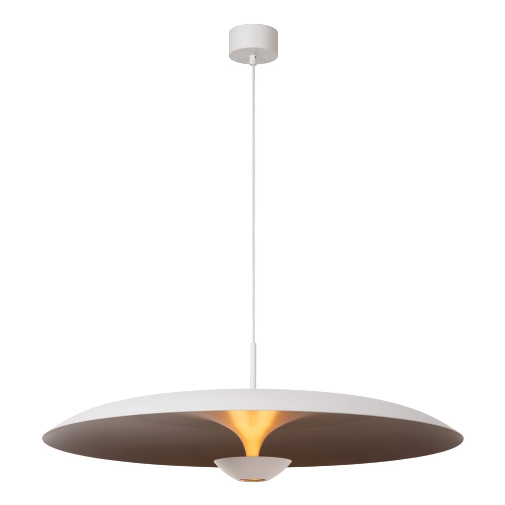 Design-Pendellampe Kenneth weiße Ø 80cm Premium by Lucide 5411212410481